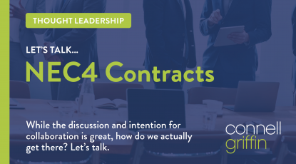 THOUGHT LEADERSHIP | Let's talk - NEC4 Contracts